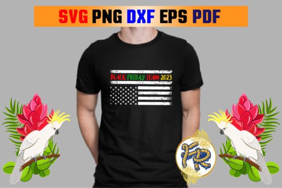 Black Friday Team 2023 T Shirt Design Review