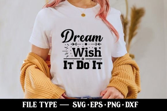 Dream Wish It Do It - Motivational Embroidery Design Review