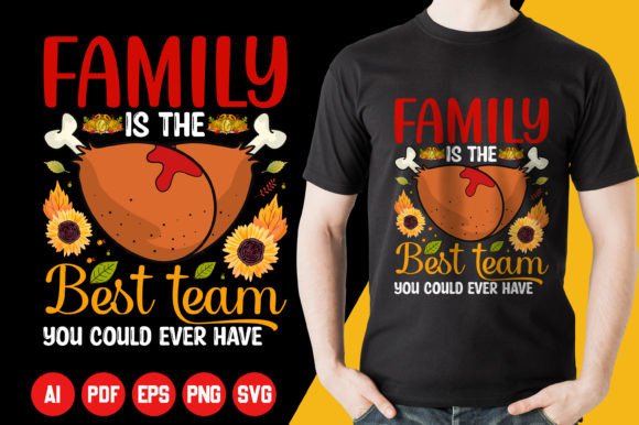 Family is the Best Team Thanksgiving Embroidery Review