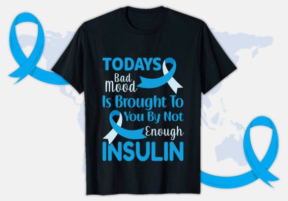 Todays Diabetes Awareness T-shirt Design Review