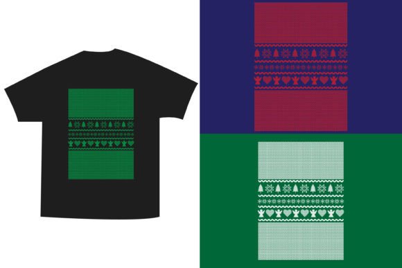 Vectores De Stock Sobre Knitted Christmas Design Review