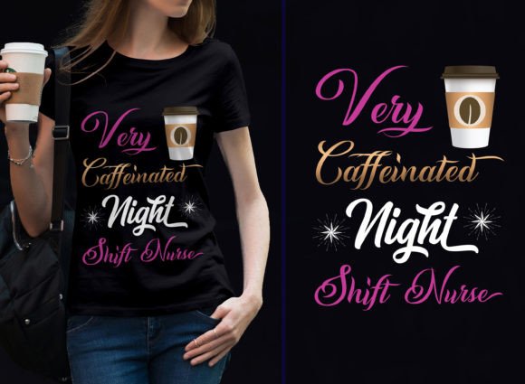 Very Caffeinated Night Shift Nurse Embroidery Review