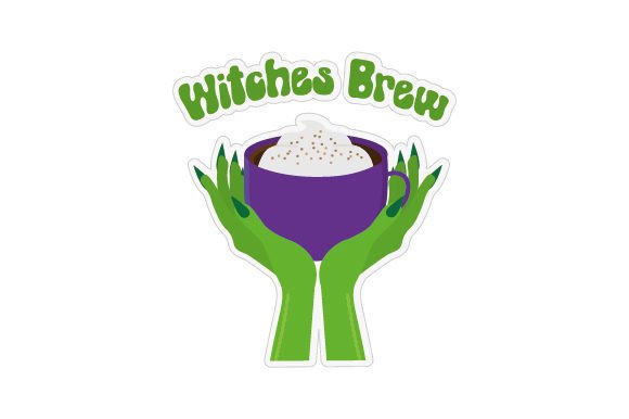 Witches Brew Coffee Mug Sticker Review